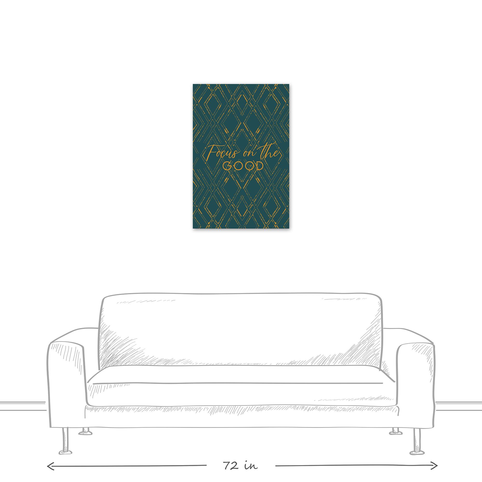 Focus On the Good Canvas Wall Art